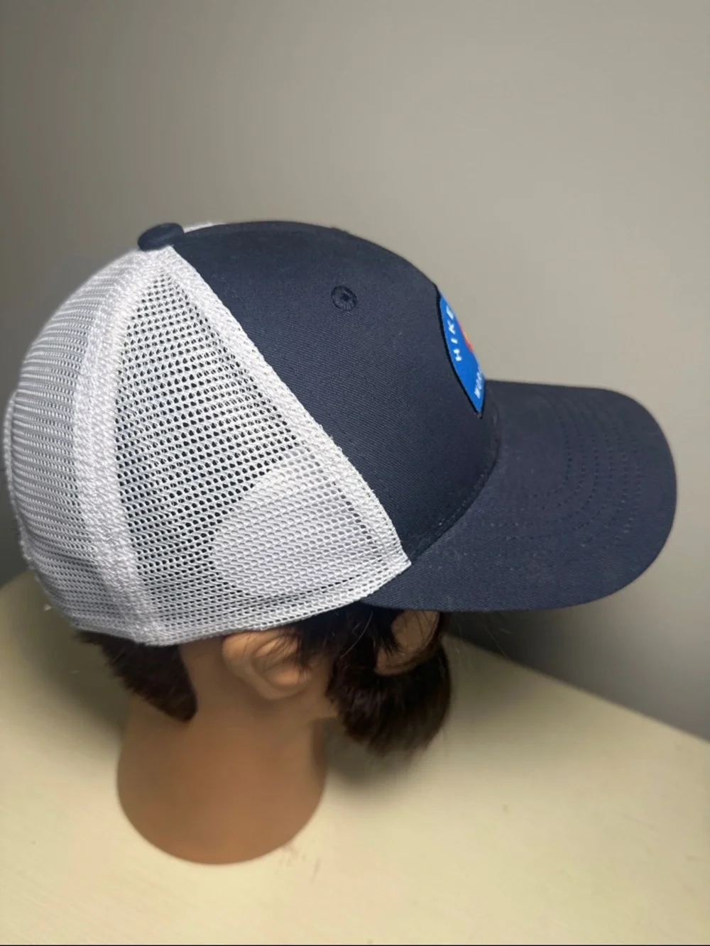 Hike More Worry Less Navy Baseball Cap
